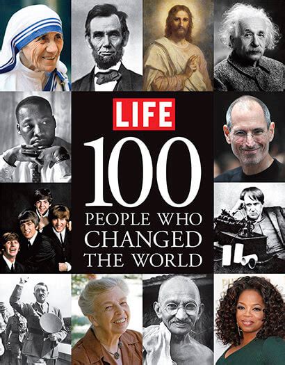 100 people who changed the world.